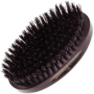 Altesse 1319P Military Brush Boar Bristle Hair Brush with 9 Rows of 100% Firm Natural Bristle