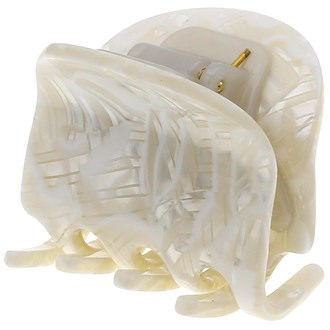 Camila Paris CP3268 Small Handmade White French Hair Clip Claw