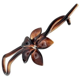 Camila Paris AD12 2.5 in. Tortoise Shell Barrette - Pack of 4