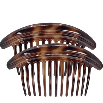 Camila Paris MP979-2 Tortoise Sell French Hair Side Comb Interlocking