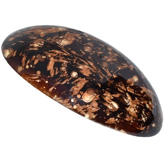 Camila Paris CP3869 Medium Oval Barrette Made in France