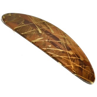 Camila Paris CP3872 Large Oval Flat Barrette Made in France