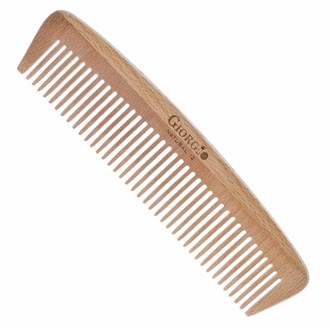 Giorgio GIONAT12 Anti-Static Wooden Natural Detangling Comb