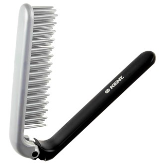 Kent KFM4 Men's Folding Styler Purse Travel Hair Brush