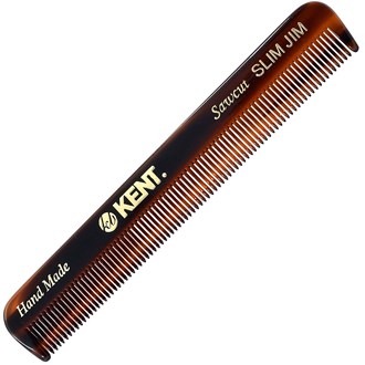 Kent SLIM JIM Small Men's Pocket Comb all Fine Tooth. Handmade Sawcut