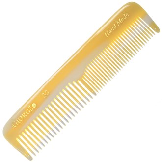 Giorgio G33 4.45 Inch Coarse / Fine Hair, Beard, Mustache Pocket Comb